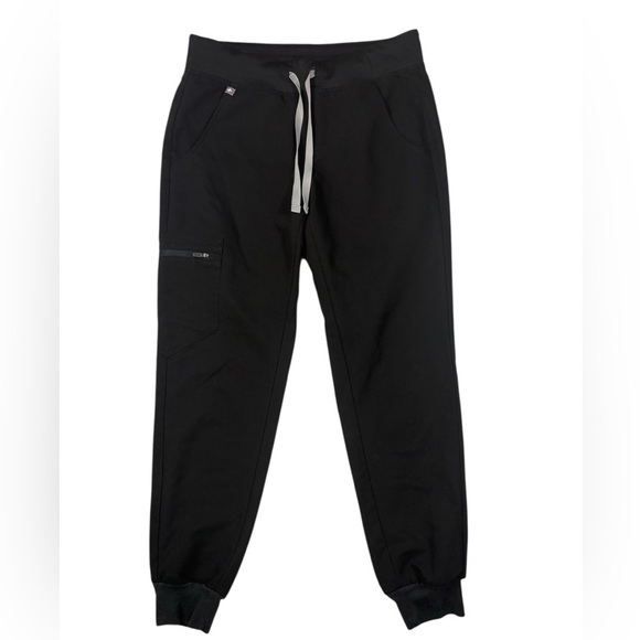 Figs Women’s Black Zamora Jogger Scrub Pants | Size XSP - Picture 2 of 10
